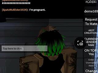 deme169 gets spatz mcallister pregnant in wild roblox session