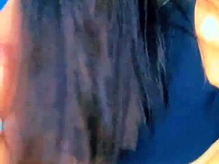 the husband brings his sexy young wife to his friend for some amateur fun in bed