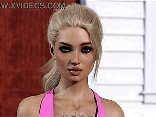 oh wow, intertwined 146 with curvy cutie in sexy 3d outfit!