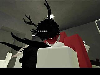 a roblox demon dicks down this whore in missionary, damn!