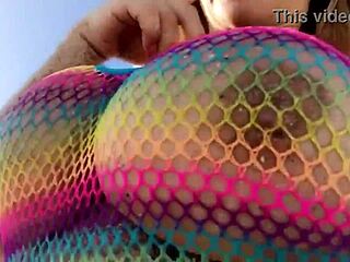 Milf Stunner Shines on the Beach With Big Blonde Assets and Curves