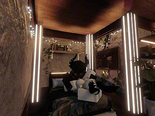 my bunny hg begged for help but just craved my demon cock.