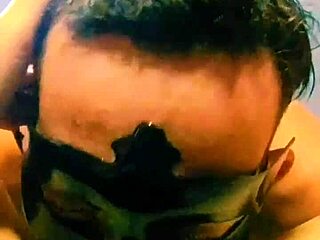 the husband brings his sexy young wife to his friend for some amateur fun in bed