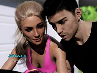 oh wow, intertwined 146 with curvy cutie in sexy 3d outfit!