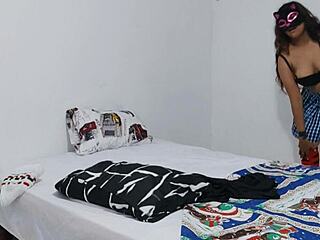 18-year-old student films content in her uniform