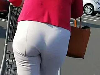 Man, that granny’s got a huge ass!