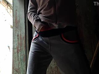 Caught my neighbor masturbating, so I strapped on and took control