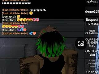 deme169 gets spatz mcallister pregnant in wild roblox session