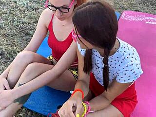 Wow! Met Two Sexy Girls and Had Wild Group Action Today!