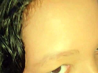 submissive milf dominated on rooftop with facial fun