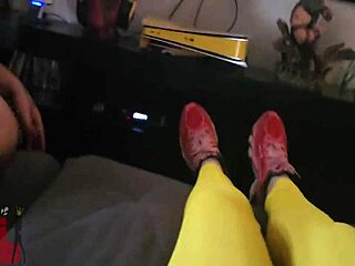 he didn’t notice my gym surprise waiting for him