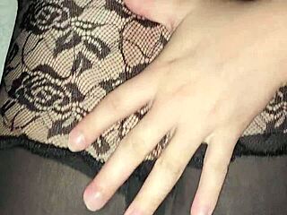 Homemade encounter with the easy stepsister