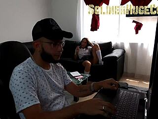 my stepdaughter melany lopez seduces me for my huge cock - soldierhugecock