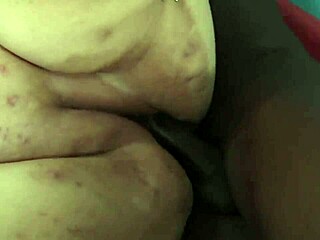 Interracial SSBBW Milf Takes a Monster Black Cock with Insane Orgasmic Tits Action! 😍