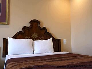 Hot Hotel Room Caught on Secret Spy Cam with Sneaky Action