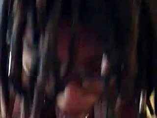 I’m overwhelmed watching my wife swallow that big black cock with pure hunger