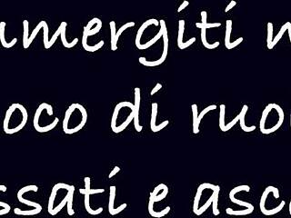 Roleplay Dominazione Femminile Italiano Ep1 with European Mistress Face Sitting