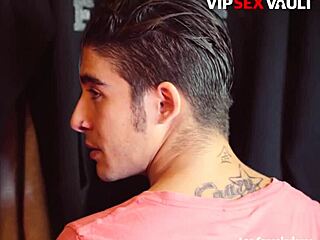 Curious How Black Slut Noe Milk Finds Comfort with Two Euro Cocks in Public.