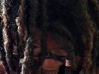 I’m overwhelmed watching my wife swallow that big black cock with pure hunger