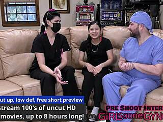 bratty orphans getting a cheerleading physical with mya 😅