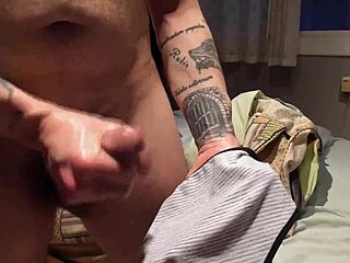 I spilled all over my stepmother's panties while watching her solo 3D action