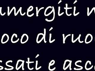 Roleplay Dominazione Femminile Italiano Ep1 with European Mistress Face Sitting