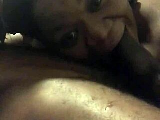 Chubby BBW submissive deepthroats at USA casting for big ass tryout.