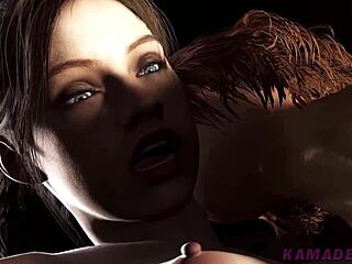 jill and claire explore each other with tender licks and grinding in steamy lesbian play.