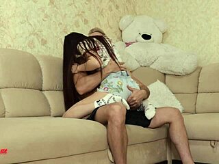 Slut, how did neighbor fix sofa with wet pussy?