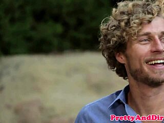 busty femdom takes control and gets pounded by her tied-up slave