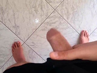 She opens her legs and teases, ending with a huge load for my best friend’s wife