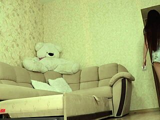 Slut, how did neighbor fix sofa with wet pussy?