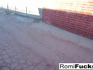 romi rain and dani enjoy lesbian black-light play