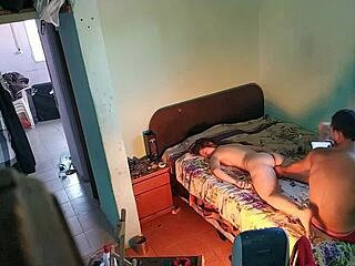 Lena, Exhausted from Work, Calls Masseuse for Home Visit