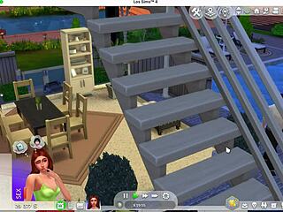 sexy redhead cheating with newlywed in sims 4, oh snap! 😲