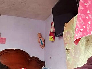 Solo cumshot explodes in step mother-in-law's private bedroom