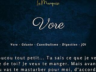 Vore - French Audio Porn with GIANTESS Jerk Off Instructions