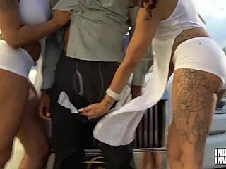 Damn, Luxury Blowjobs with Deepthroat and Sloppy BBC Action Outdoors!