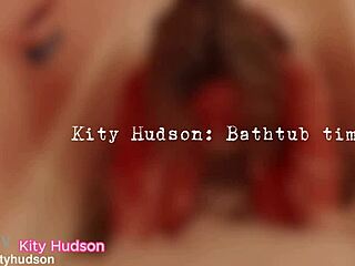 kity hudson, wanna join me in the bath tub for some hairy fun?