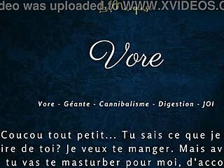 Vore - French Audio Porn with GIANTESS Jerk Off Instructions