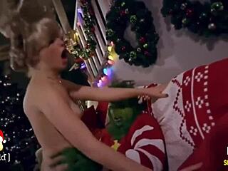 The Grinch XXX Parody - Wild Doggystyle Action with Milf on Screwbox