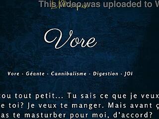 Vore - French Audio Porn with GIANTESS Jerk Off Instructions