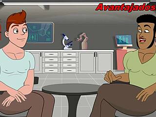 Jason's gay sex adventures in Brazilian animated style