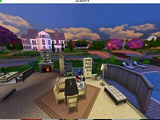 sexy redhead cheating with newlywed in sims 4, oh snap! 😲