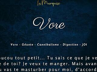 Vore - French Audio Porn with GIANTESS Jerk Off Instructions