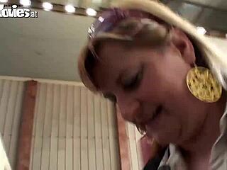 Yo, check this chubby German amateur slut getting nailed in the park