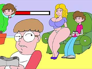 What’s happening on the couch with this comic?