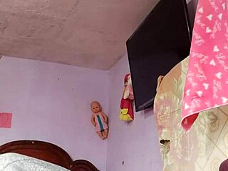 Solo cumshot explodes in step mother-in-law's private bedroom