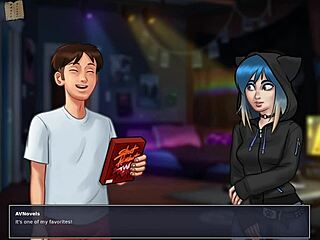 Amateurs engage in erotic homemade games in summertime saga 27