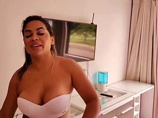 I'm a Believer, Couldn't Resist, So I Gave My Ass to My Friend's Big-Dicked Brother from Church! Luna Oliveira and Vagninho Take It Hard.